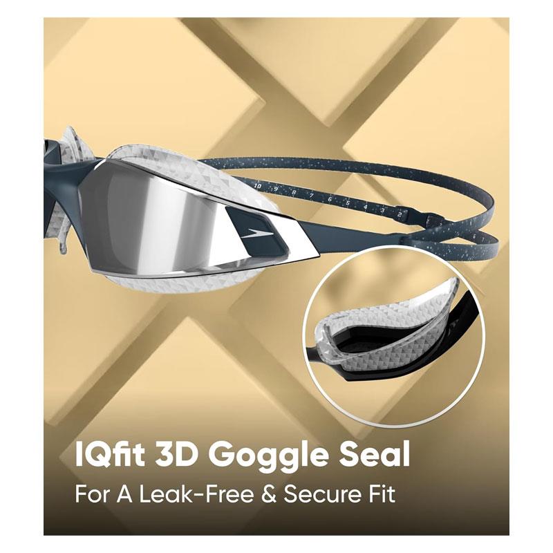 Speedo Aquapulse Pro Mirror Goggles - Grey/Silver
