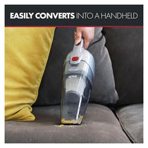 Ewbank ACTIVE Corded Stick Vacuum Cleaner 2-In-1 Lightweight Upright & Handheld - Grey/Red