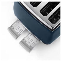 Delonghi Icona Capitals London 4 Slice Toaster 1800W - Blue