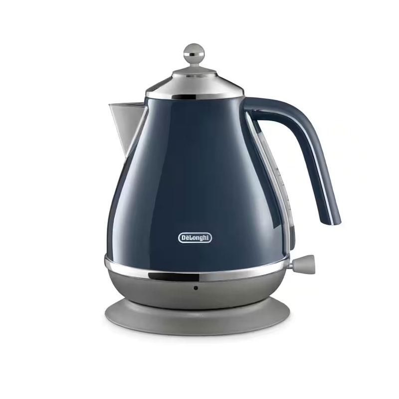 Delonghi Icona Capitals New York Jug Kettle 3000W 1.7 Litres - Blue