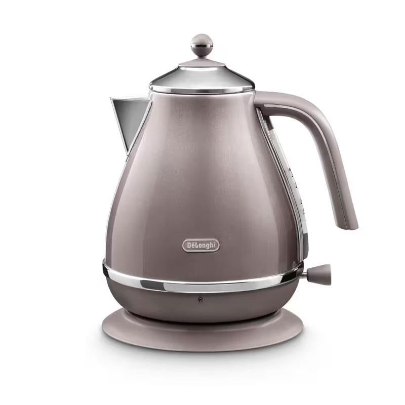Delonghi Icona Metallics Electric Jug Kettle Stainless Steel 3000W 1.7 Litres - Pink Main image