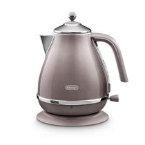 Delonghi Icona Metallics Electric Jug Kettle Stainless Steel 3000W 1.7 Litres - Pink