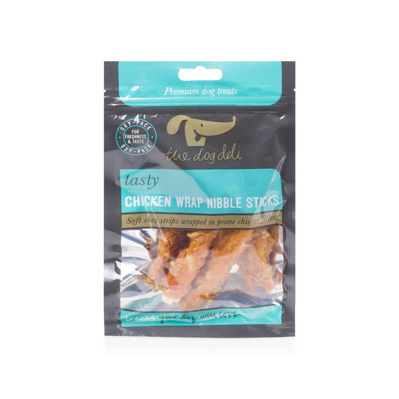 Petface The Dog Deli Chicken Wrapped Nibble Sticks 100gm