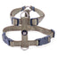 Petface Tonal Bones Dog Harness Large Country Green
