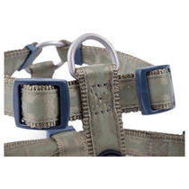 Petface Tonal Bones Dog Harness Large Country Green