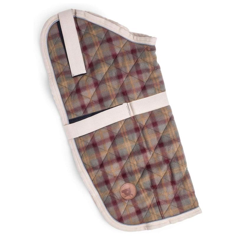 Petface Checker Quilted Dog Coat 40cm