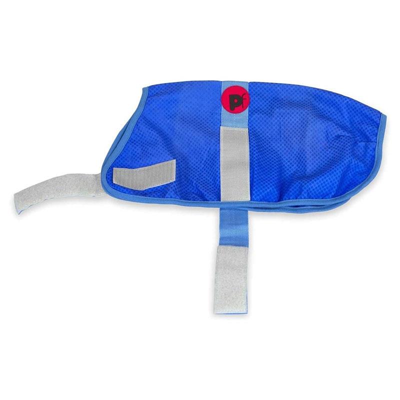 Petface Cooling Cool Summer Dog Coat 50cm Blue Secondary image