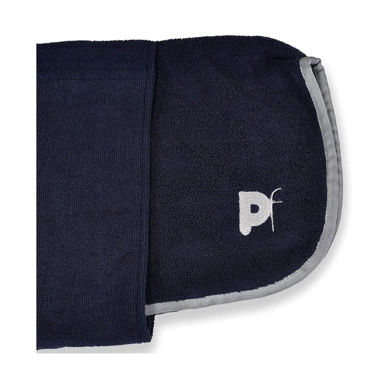 Petface Outdoor Paws Microfibre Dog Drying Robe Small 40cm Blue