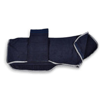 Petface Outdoor Paws Microfibre Dog Drying Robe X-Large 70cm Blue