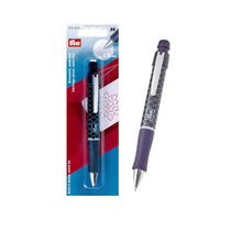 Prym Cartridge Pencil With Two White Refill Cartridges - Purple White Marking