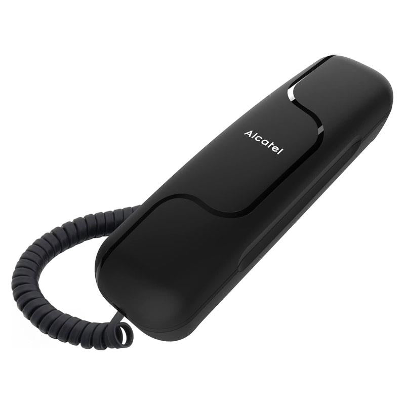 Alcatel T06 Ultra Compact Corded Trimline Phone - Black Secondary image