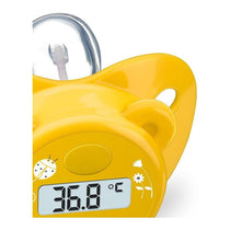 Beurer BY 20 Pacifier/Dummy Baby Thermometer - Yellow