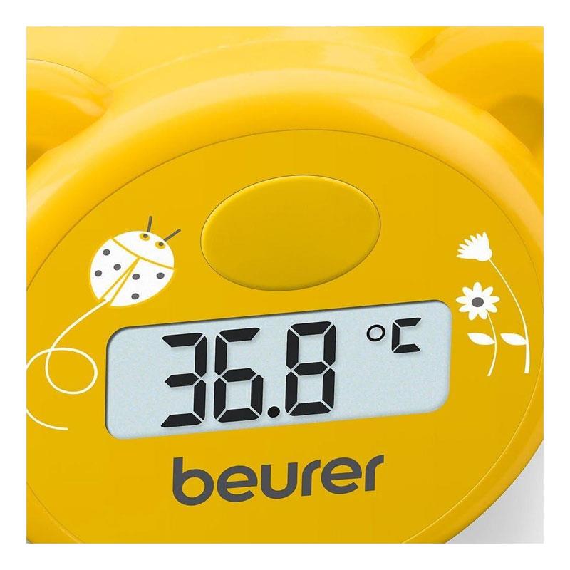 Beurer BY 20 Pacifier/Dummy Baby Thermometer - Yellow