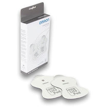 Omron Long Life Replacement Pads HV-LLPAD-E Pain Reliever Reusable TENS Machine Pads - White