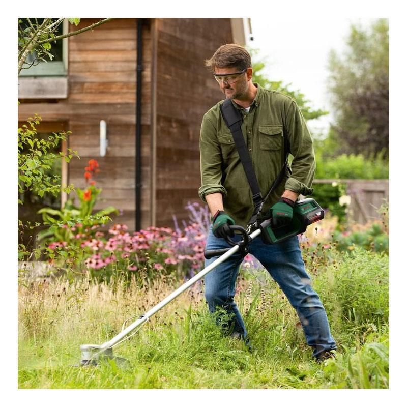Bosch AdvancedGrassCut 36V-33 Cordless Grass Trimmer With Battery & Charger - Classic Green