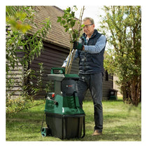 Bosch AXT 25 D Corded Brushless Quiet Shredder 240V - Classic Green