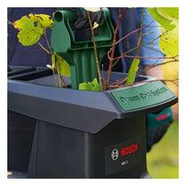 Bosch AXT 25 D Corded Brushless Quiet Shredder 240V - Classic Green