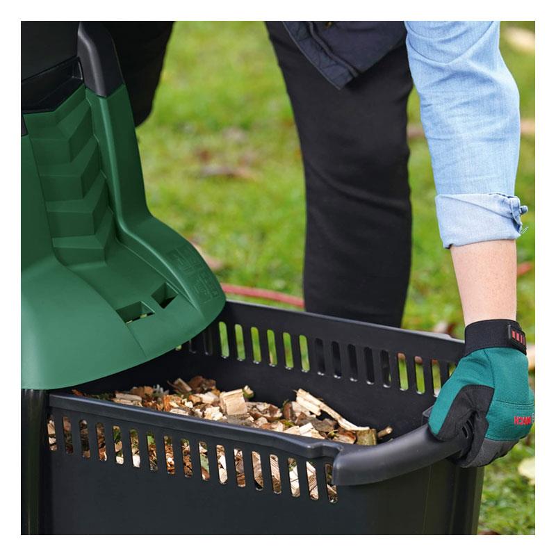 Bosch AXT 25 D Corded Brushless Quiet Shredder 240V - Classic Green