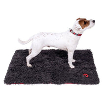 Petface Outdoor Paws Memory Foam Microfibre Crate Mat Large Black