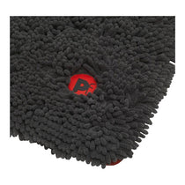 Petface Outdoor Paws Memory Foam Microfibre Crate Mat Large Black