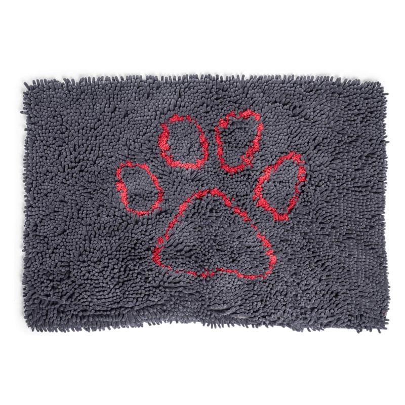 Petface Clean And Dry Microfibre Mat 80 x 55cm Grey
