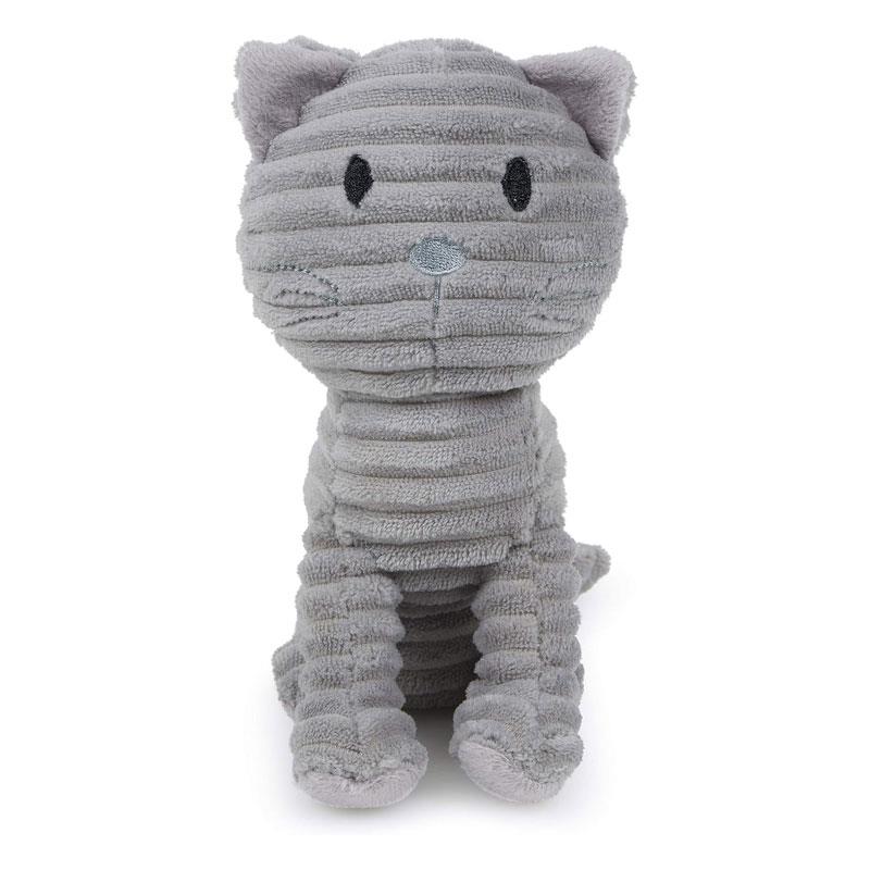Petface Little Lu Lu Cord Puppy Dog Toy Small Breeds Grey Main image