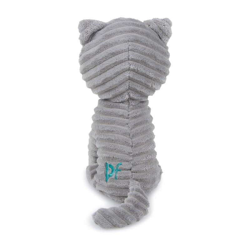 Petface Little Lu Lu Cord Puppy Dog Toy Small Breeds Grey
