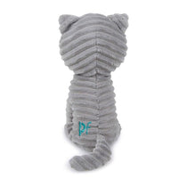 Petface Little Lu Lu Cord Puppy Dog Toy Small Breeds Grey