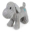 Petface Little Freddi Cord Plush Puppy Dog Toy Grey