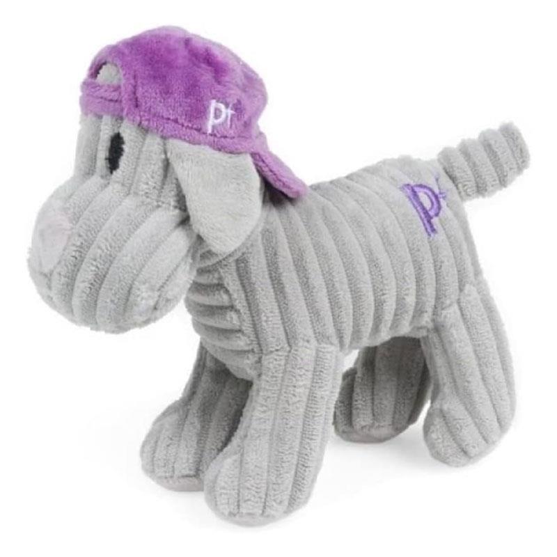 Petface Little Funky Freddi Puppy Dog Toy Grey Main image