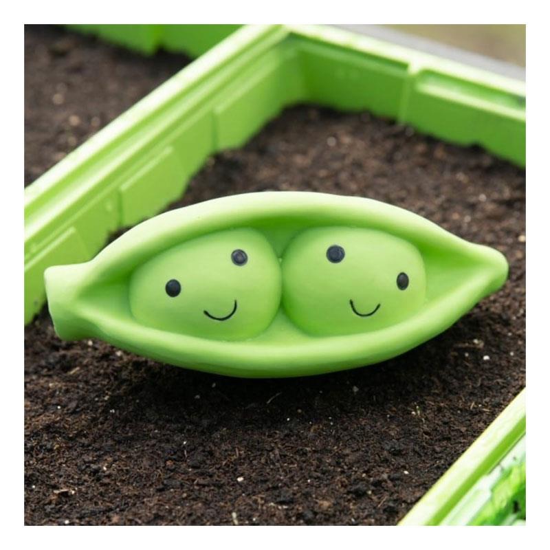 Petface Foodie Faces Latex Pea Pod Dog Toy Small