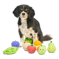 Petface Foodie Faces Latex Pea Pod Dog Toy Small