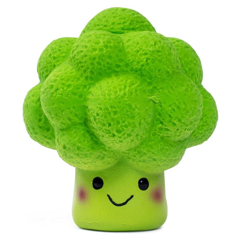 Petface Foodie Faces Latex Broccoli Dog Toy Small