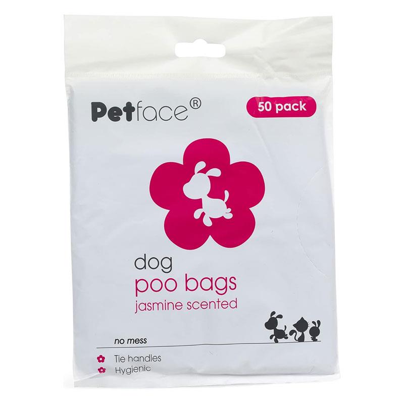Petface Dog Poop Bags Jasmine Scented 50 Pack