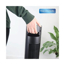 Igenix 35 Inch Oscillating Digital Tower Fan 3 Speed Settings 12 Hour Timer Remote Control - Black