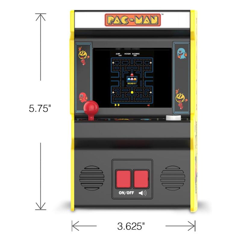 Basic Fun Arcade Classics Pac-Man Mini Handheld Game With TFT Screen