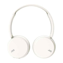 JVC Deep Bass Wireless Bluetooth On Ear Headphones - Ice White