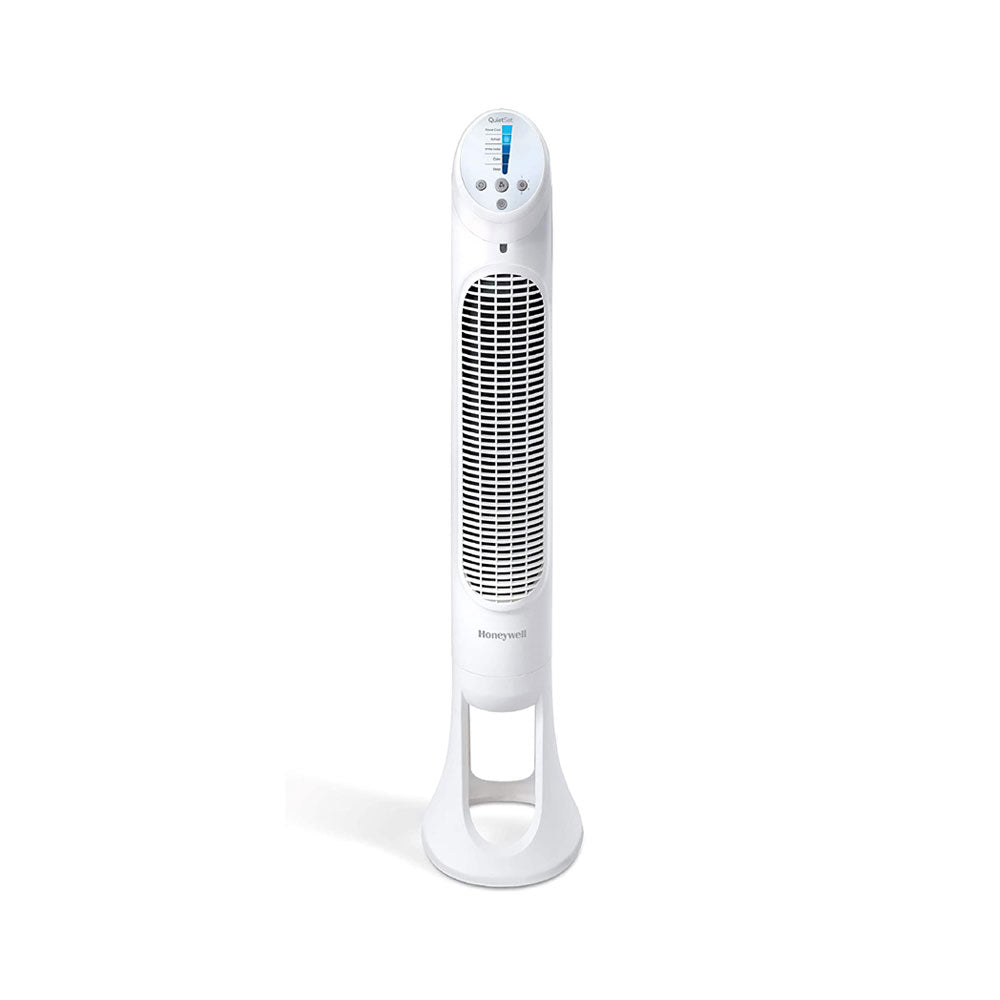 Honeywell Quiet Set Tower Fan With Remote Control - White