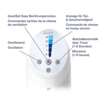Honeywell Quiet Set Tower Fan With Remote Control - White