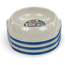 Petface Single Cat Feeding Bowl 200ml Blue/Grey