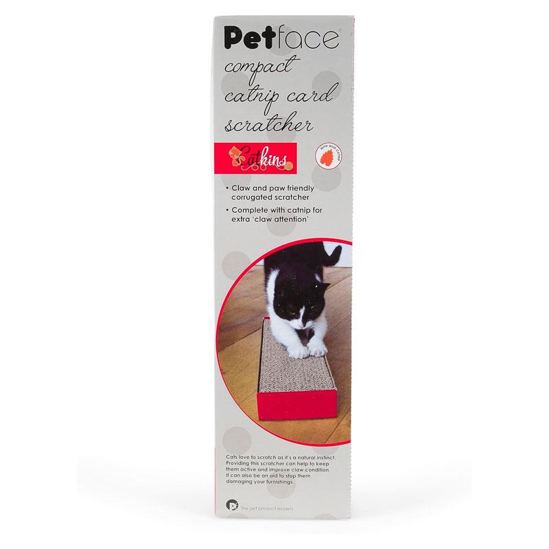 Petface Catkins Compact Catnip Card Scratcher Main image