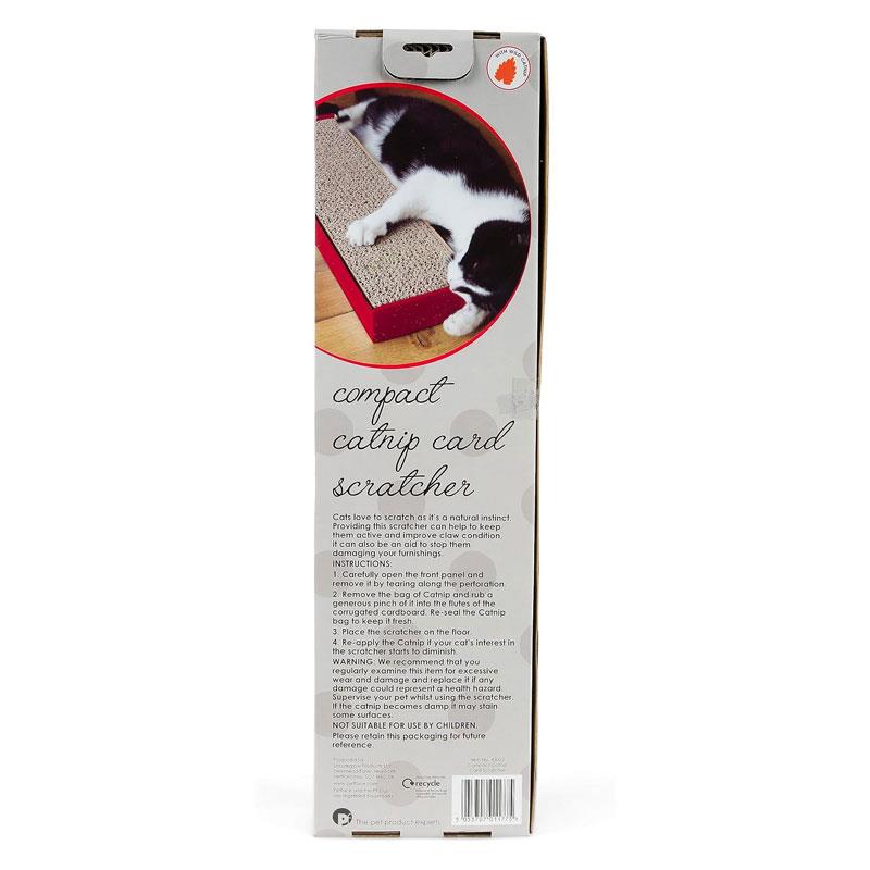 Petface Catkins Compact Catnip Card Scratcher