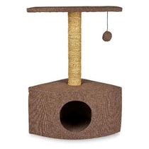 Petface Corner Cat Scratcher Large Breeds Dark Gray