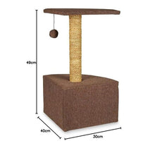 Petface Corner Cat Scratcher Large Breeds Dark Gray