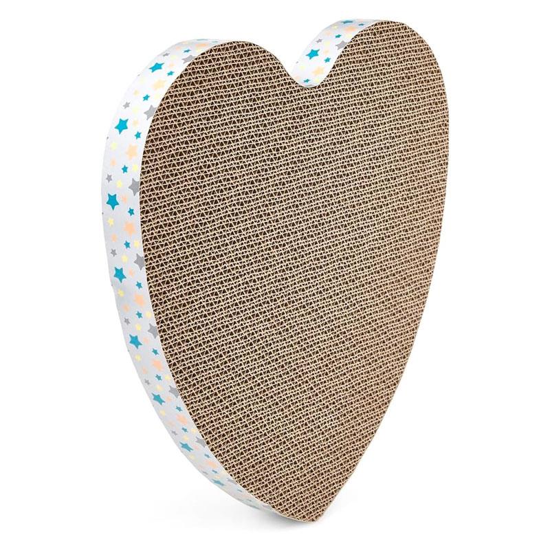 Petface Little Cardboard Heart Cat Scratcher Main image