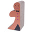 Petface Gingerbread Man Cardboard Cat Scratcher Small Breeds Brown