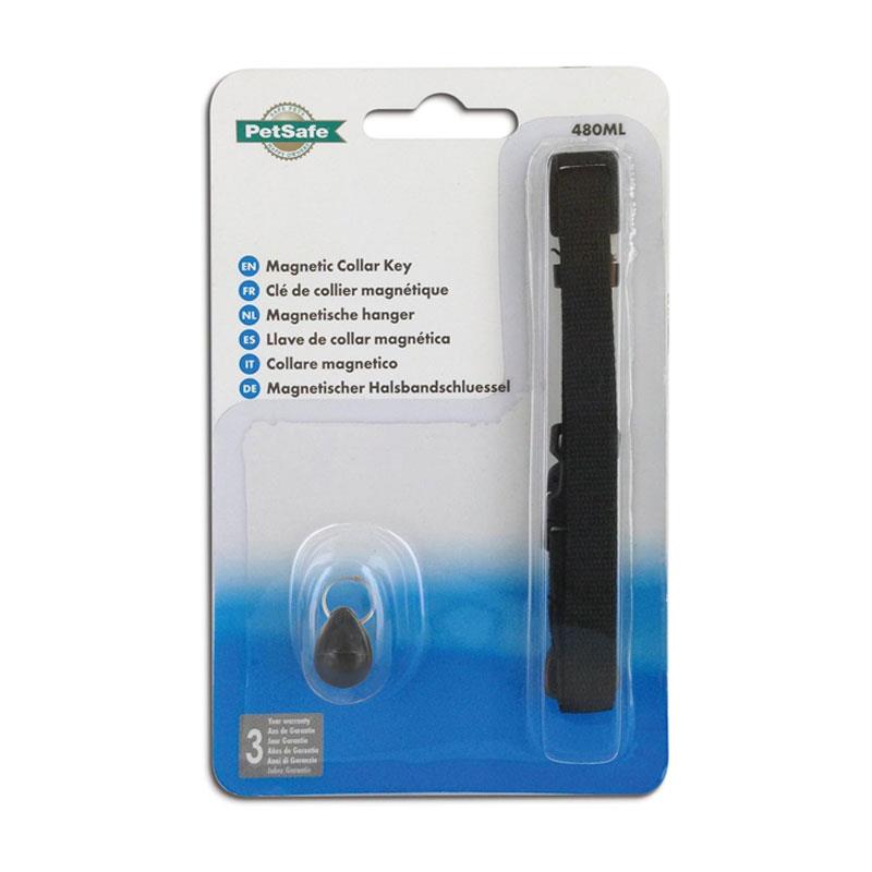 PetSafe Staywell Magnetic Collar Key Elastic Strap Controlled Entry Convenient Secure Black Secondary image