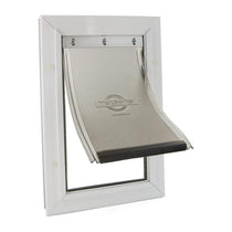 PetSafe Staywell Aluminium Pet Door Dog And Cat Flap Small White