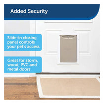 PetSafe Staywell Aluminium Pet Door Dog And Cat Flap Large White