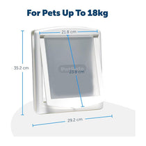 PetSafe Staywell Original 2 Way Pet Door Medium White